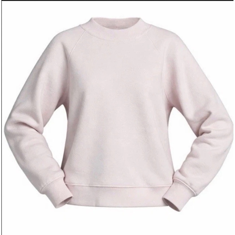 AGOLDE Mock Neck Tarron‎ Sweatshirt Pullover Long Sleeve Women's Size S